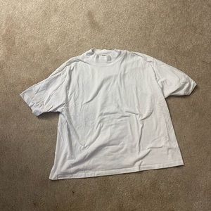 White short sleeve turtleneck from Brandy Melville